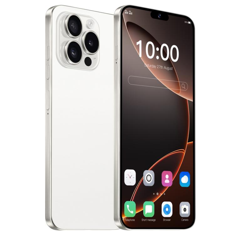 I16 Pro Max / ZPT93, 2GB+16GB, 6.26 inch Android 8.1 MTK6737 Quad Core, Network: 4G, Dual SIM, Plug:EU Plug(White) - free shipping - PMc TechLife - Order now!