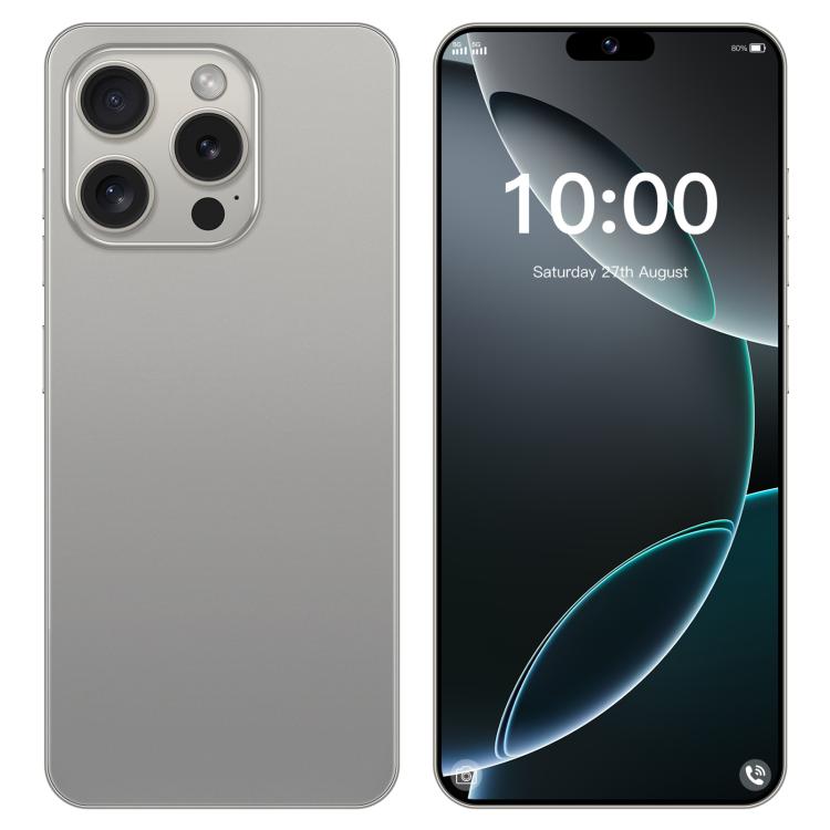 I16 Pro Max / ZPT93, 2GB+16GB, 6.26 inch Android 8.1 MTK6737 Quad Core, Network: 4G, Dual SIM, Plug:EU Plug(Grey) - free shipping - PMc TechLife - Order now!