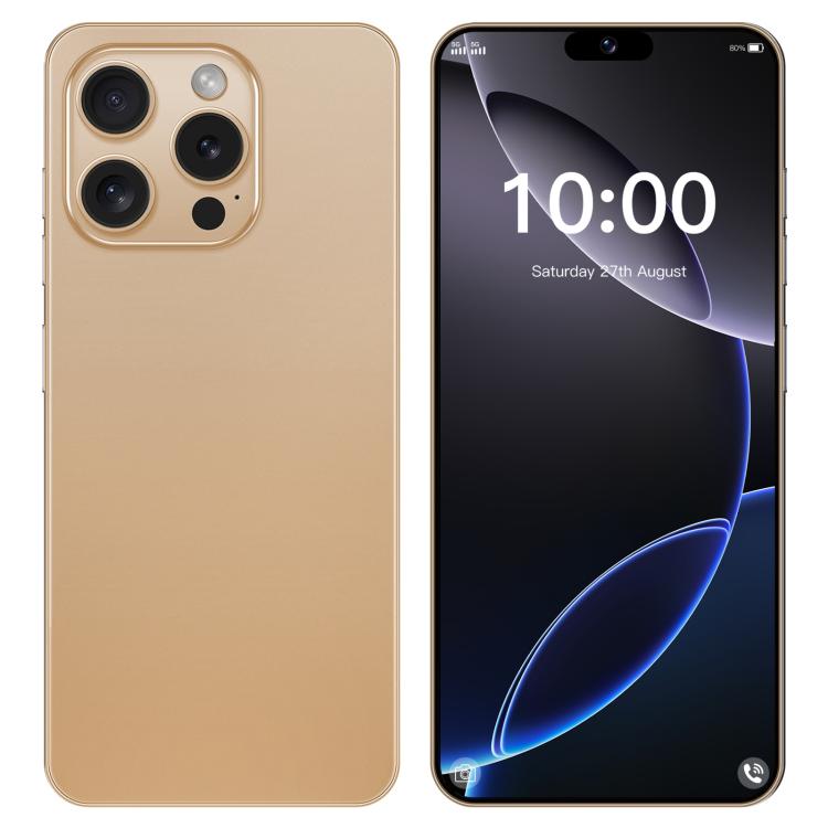 I16 Pro Max / ZPT93, 2GB+16GB, 6.26 inch Android 8.1 MTK6737 Quad Core, Network: 4G, Dual SIM, Plug:EU Plug(Gold) - free shipping - PMc TechLife - Order now!