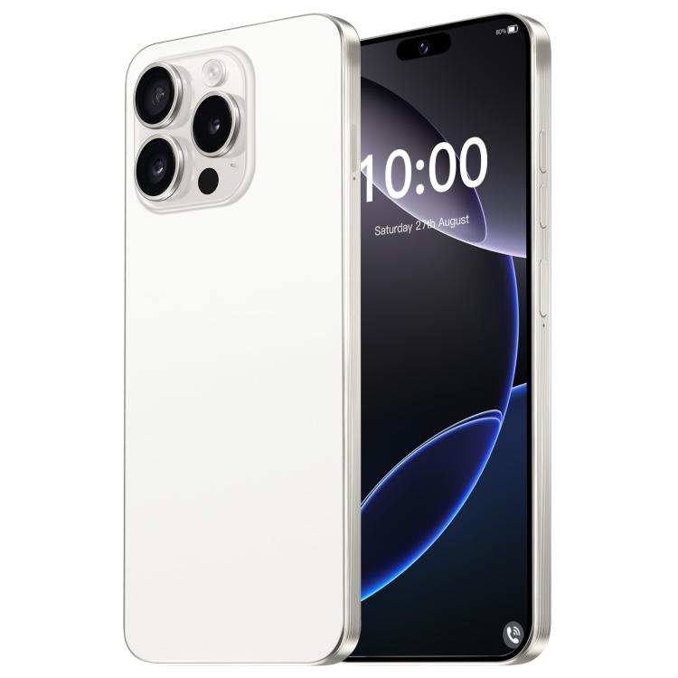 I16 Pro Max / ZPT93, 2GB+16GB, 6.26 inch Android 8.1 MTK6737 Quad Core, Network: 4G, Dual SIM, Plug:US Plug(White) - free shipping - PMc TechLife - Order now!