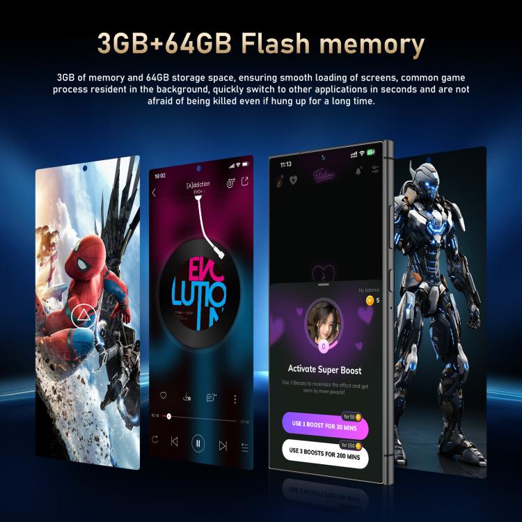 C24 Pro / S3-3, 3GB+64GB, 6.56 inch Android 10 MTK6739 Quad Core, Network: 4G, Dual SIM, Plug:AU Plug(Gold) - free shipping - PMc TechLife - Order now!