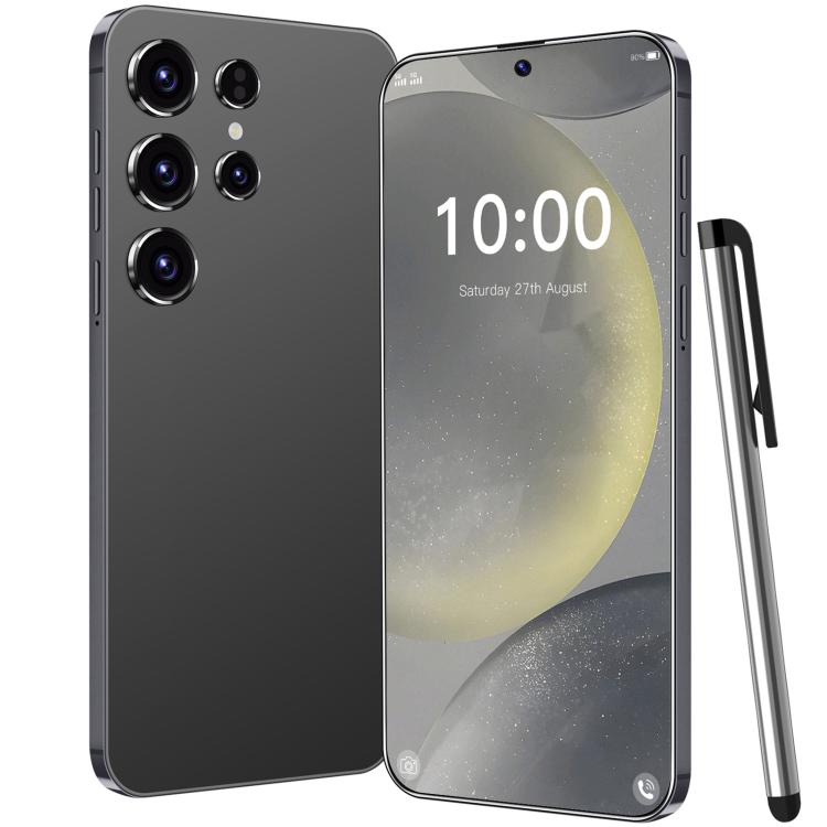 S24 Ultra / ZKU213, 2GB+16GB, 6.56 inch Android 8.1 MTK6580A Quad Core, Network: 3G, Dual SIM, Plug:US Plug(Black) - free shipping - PMc TechLife - Order now!