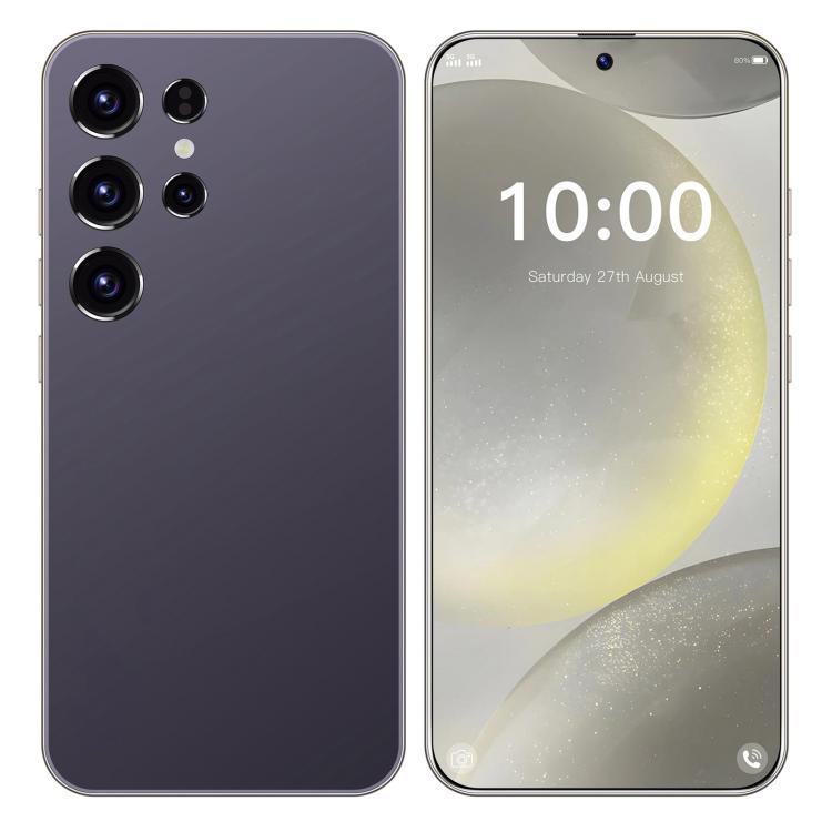 S24 Ultra / ZKU213, 2GB+16GB, 6.56 inch Android 8.1 MTK6580A Quad Core, Network: 3G, Dual SIM, Plug:US Plug(Purple) - free shipping - PMc TechLife - Order now!