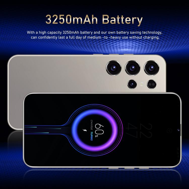 S24 Ultra / ZKU213, 2GB+16GB, 6.56 inch Android 8.1 MTK6580A Quad Core, Network: 3G, Dual SIM, Plug:UK Plug(Grey) - free shipping - PMc TechLife - Order now!