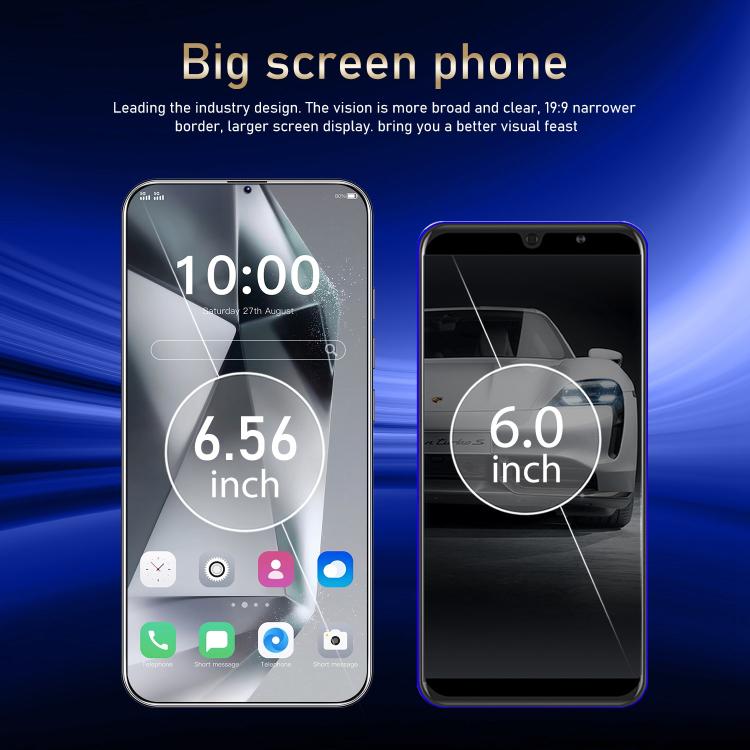 S24 Ultra / ZKU213, 2GB+16GB, 6.56 inch Android 8.1 MTK6580A Quad Core, Network: 3G, Dual SIM, Plug:UK Plug(Purple) - free shipping - PMc TechLife - Order now!