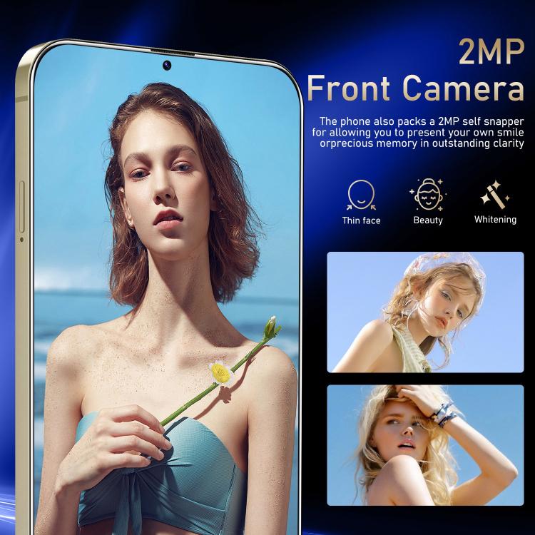 S24 Ultra / ZKU213, 2GB+16GB, 6.56 inch Android 8.1 MTK6580A Quad Core, Network: 3G, Dual SIM, Plug:EU Plug(White) - free shipping - PMc TechLife - Order now!
