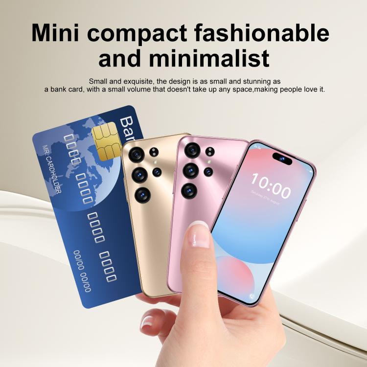 S25 Mini / ZKM10, 2GB+16GB, 4.0 inch Android 10 MTK6580M Quad Core, Network: 3G, Dual SIM(Gold) - free shipping - PMc TechLife - Order now!