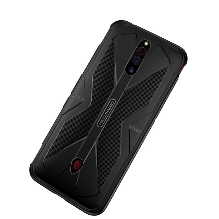 For ZTE nubia Red Magic 5G / 5S Butterfly Shadow Shockproof Rubber TPU Protective Case(Black) - free shipping - PMC TechLife - Order now!