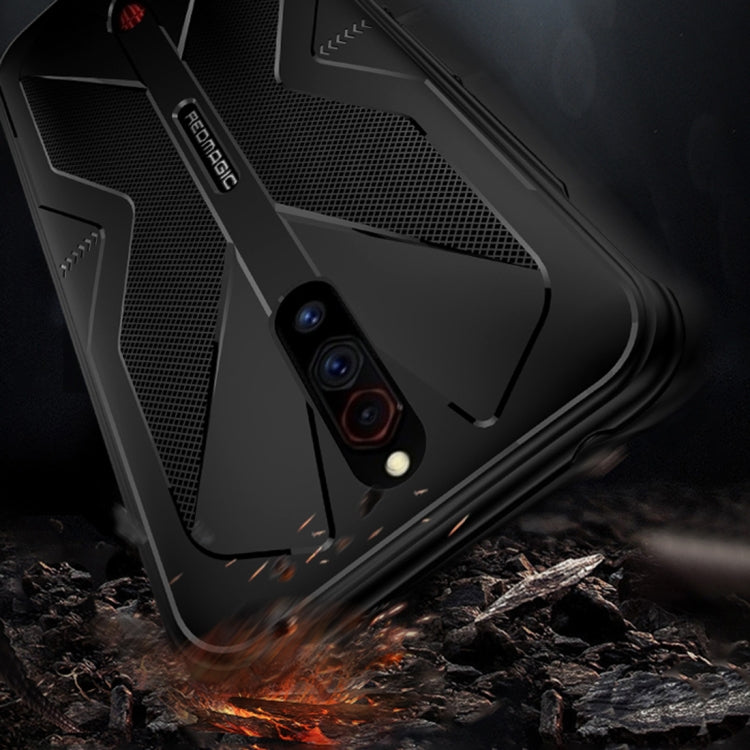 For ZTE nubia Red Magic 5G / 5S Butterfly Shadow Shockproof Rubber TPU Protective Case(Black) - free shipping - PMC TechLife - Order now!