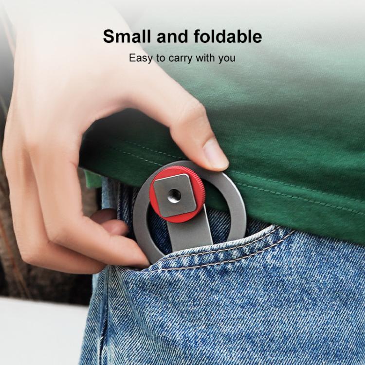 Flymile Magnetic Phone Tripod Mount MagSafe Adapter Phone Holder, Style:Folding Akka Cold Shoe Mount - free shipping - PMC TechLife - Order now!