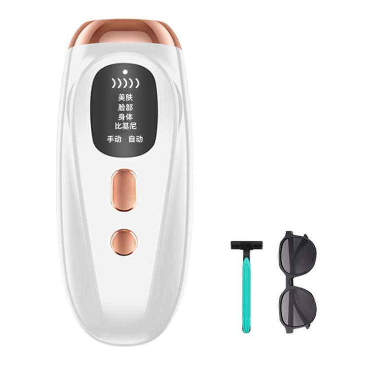 FY-B502 Portable Laser Hair Removal Device Photon Electric IPL Intense Pulse Hair Remover, EU Plug(White) - free shipping - PMC TechLife - Order now!