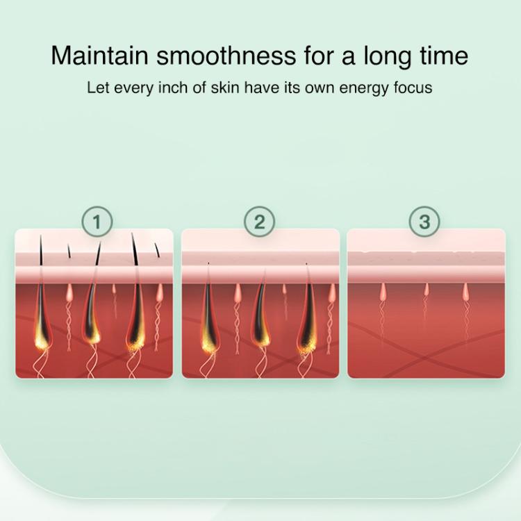 FY-B502 Portable Laser Hair Removal Device Photon Electric IPL Intense Pulse Hair Remover, EU Plug(White) - free shipping - PMC TechLife - Order now!