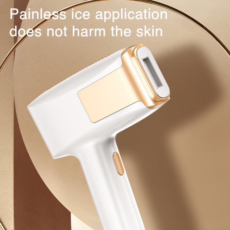 FY-B506 Sapphire Ice Sense Painless Strong Pulse Ice Point Skin Rejuvenation Hair Removal Device, UK Plug(White) - free shipping - PMC TechLife - Order now!
