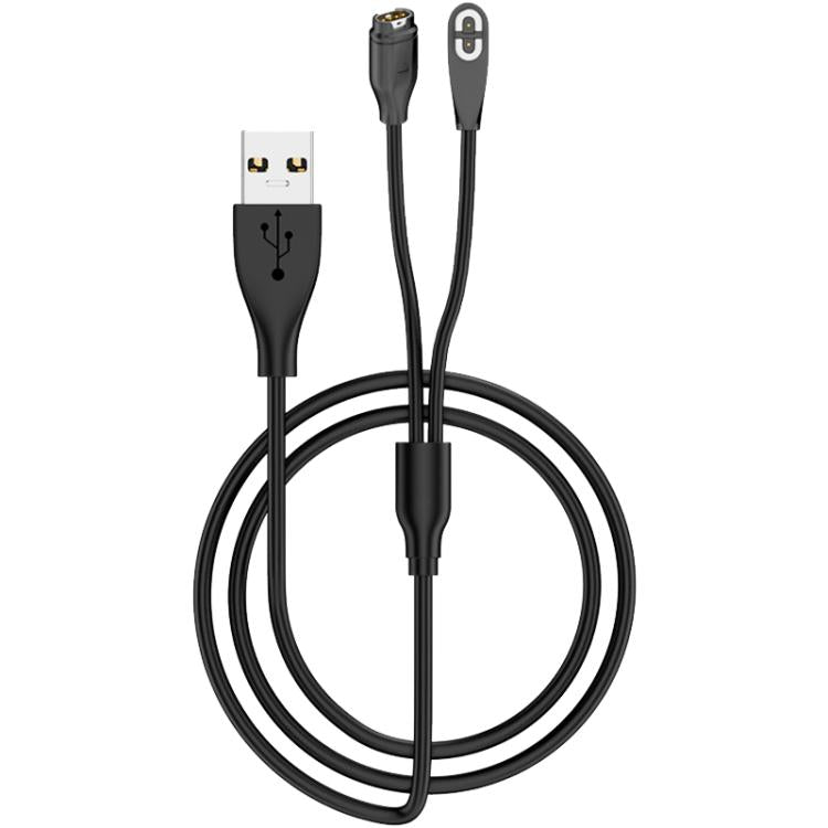 2 in 1 Earphone & Smart Watch Charging Adapter Cable for Shokz & Garmin, Interface:USB - Earphone Adapter by PMC TechLife | Online Shopping South Africa | PMC TechLife | Buy Now Pay Later Mobicred