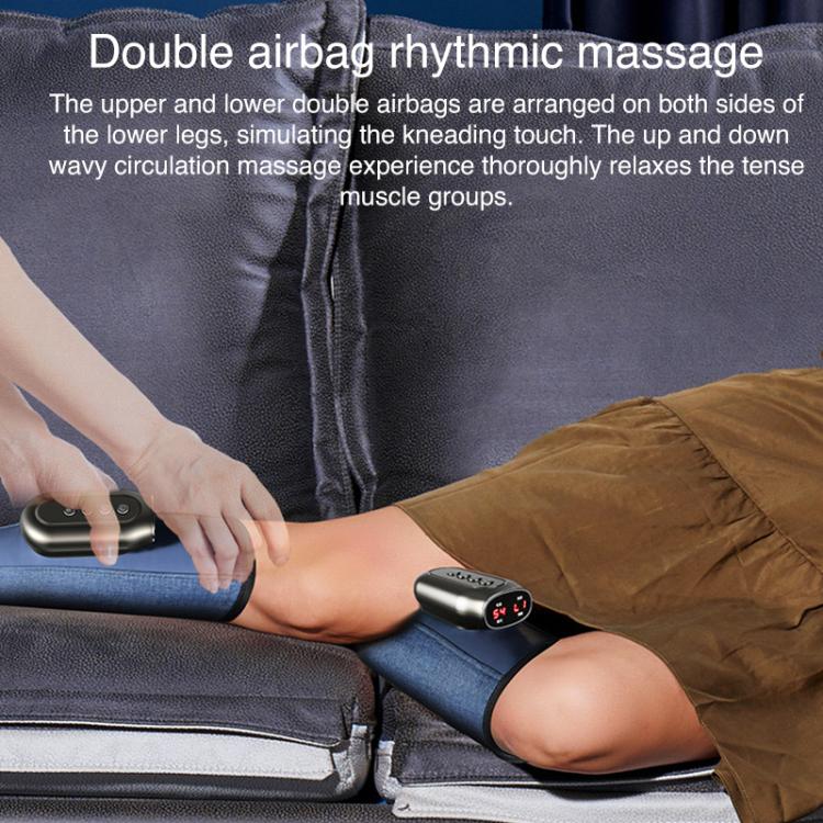 WG-JB-701 Home Portable Airbag Heating Leg Massager, Style:Deluxe Version Dual - free shipping - PMC TechLife - Order now!