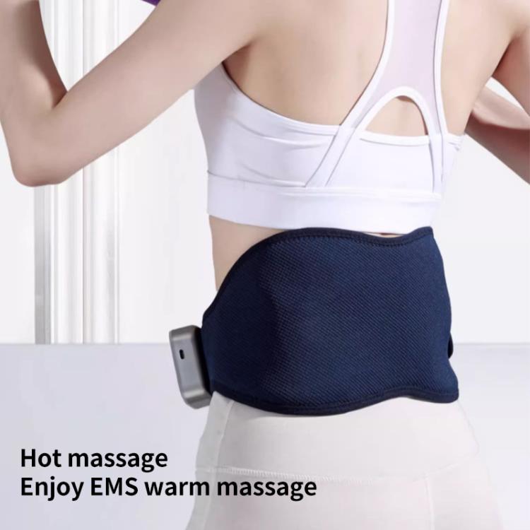 WG-HG-16008 Hot Compress Massage Waist Massager Period Pain Relieve Massager(Navy Blue) - free shipping - PMC TechLife - Order now!