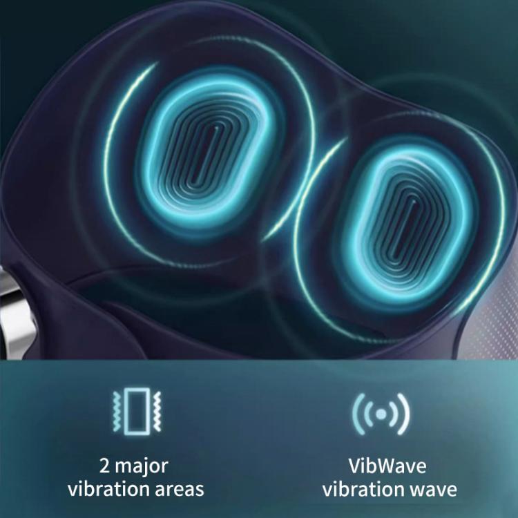 WG-HG-16008 Hot Compress Massage Waist Massager Period Pain Relieve Massager(Navy Blue) - free shipping - PMC TechLife - Order now!