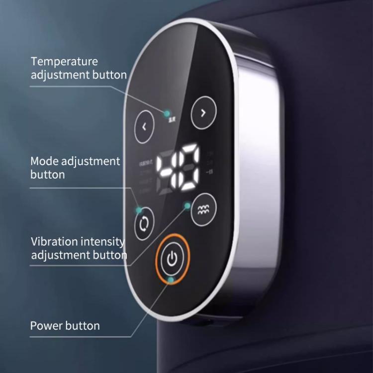 WG-HG-16008 Hot Compress Massage Waist Massager Period Pain Relieve Massager(Navy Blue) - free shipping - PMC TechLife - Order now!