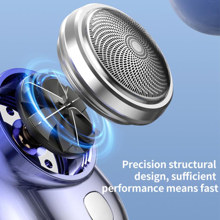 WG-P10X Portable Rechargeable LED Digital Display Electric Shaver(Silver) - free shipping - PMC TechLife - Order now!