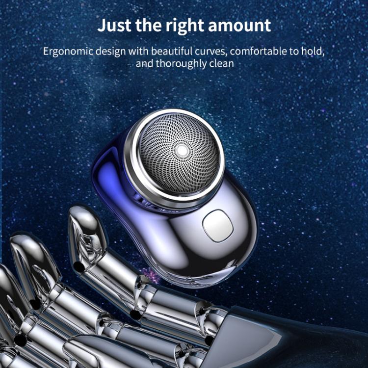 WG-P10X Portable Rechargeable LED Digital Display Electric Shaver(Silver) - free shipping - PMC TechLife - Order now!