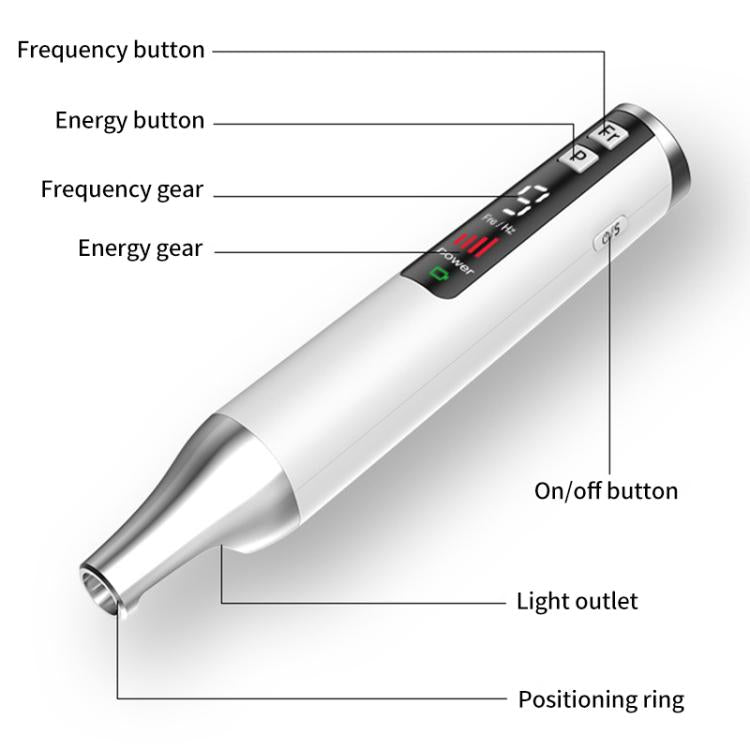 AA-A401 Portable Laser Beauty Instrument Mole Removal Freckle Removal Beauty Laser Pen, Specification:Red Light Plug-in - free shipping - PMC TechLife - Order now!