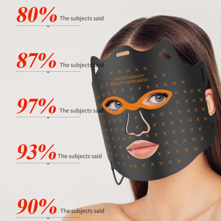 WG-SP-1103 LED Colorful Photon Rejuvenation Mask Facial Beauty Instrument, Regular, Plug:US Plug(Black) - free shipping - PMC TechLife - Order now!