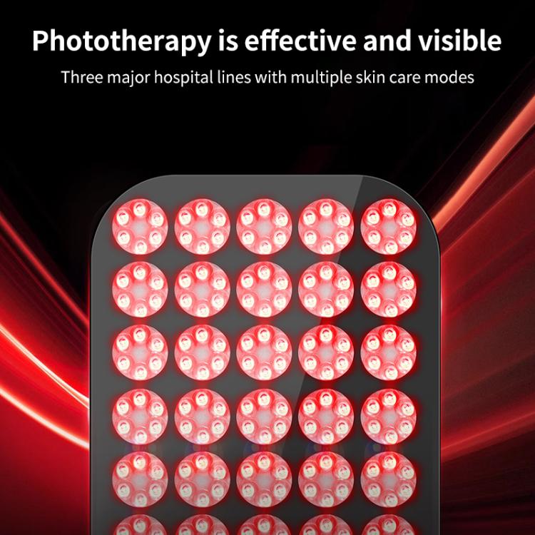 WG-GMT03 LED Lamp Beads Beauty Device Photon Rejuvenation Instrument, EU Plug(Black) - free shipping - PMC TechLife - Order now!