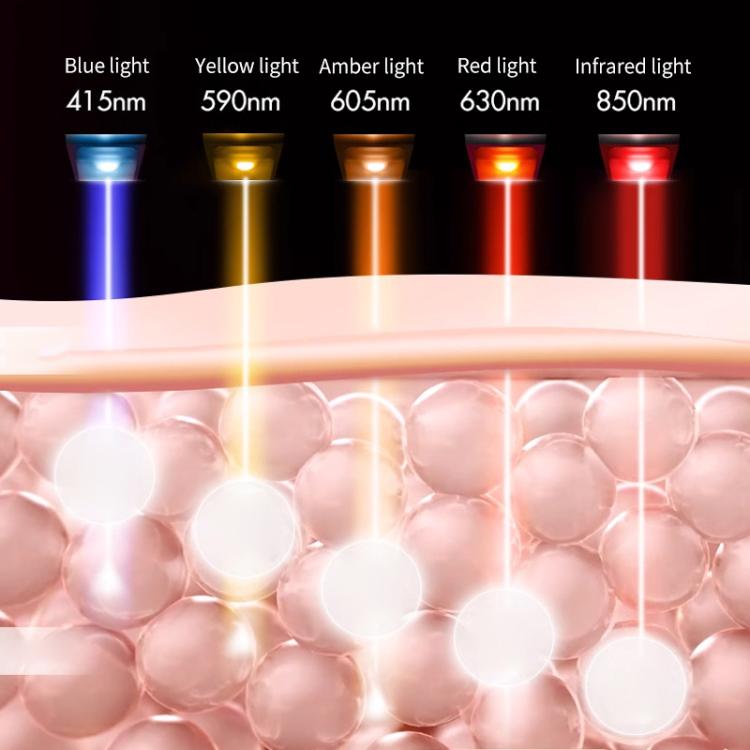 WG-GMT03 LED Lamp Beads Beauty Device Photon Rejuvenation Instrument, UK Plug(Black) - free shipping - PMC TechLife - Order now!