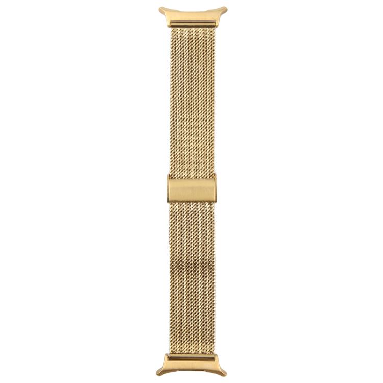 For Samsung Galaxy Watch Ultra 47mm Integrated Buckle Embossed Milanese Metal Watch Band(Gold) - free shipping - PMC TechLife - Order now!