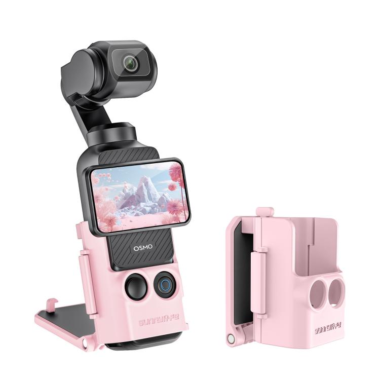 For DJI OSMO Pocket 3 Sunnylife Multifunctional Magnetic Mount Tabletop Base Bracket(Pink) - free shipping - PMC TechLife - Order now!