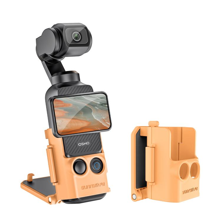 For DJI OSMO Pocket 3 Sunnylife Multifunctional Magnetic Mount Tabletop Base Bracket(Orange) - free shipping - PMC TechLife - Order now!