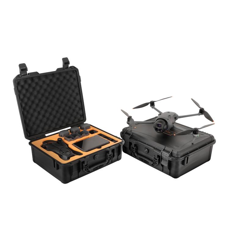 For DJI Mavic 4 Pro Sunnylife Safety Carrying Case Hard Travel Case Large Capacity Waterproof Shock-proof Box(Black) - free shipping - PMC TechLife - Order now!
