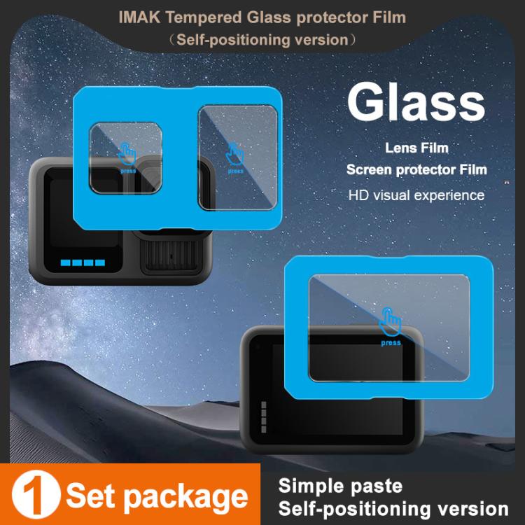 For GoPro HERO13 Black imak Tempered Glass Film with Camera Lens Film, Self-positioning Version - free shipping - PMC TechLife - Order now!