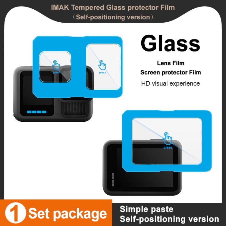 For GoPro HERO13 Black imak Tempered Glass Film with Camera Lens Film, Self-positioning Version - free shipping - PMC TechLife - Order now!