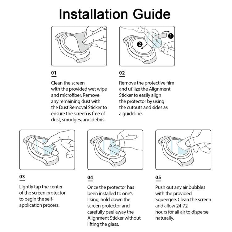 For Garmin Fenix 7 Pro 5pcs xDfind Soft Hydrogel Film Full Cover Front Protector - free shipping - PMC TechLife - Order now!