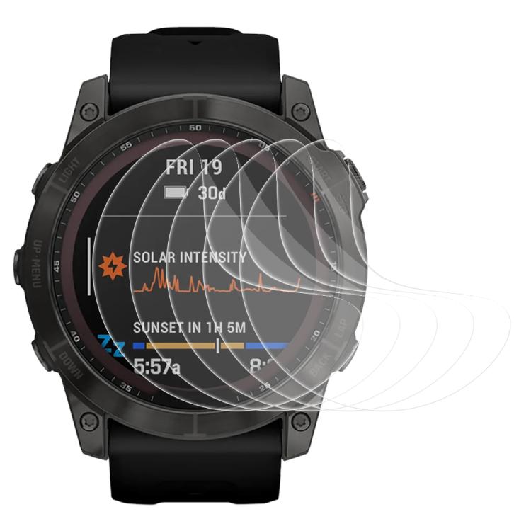 For Garmin Fenix 7X 5pcs xDfind Soft Hydrogel Film Full Cover Front Protector - free shipping - PMC TechLife - Order now!