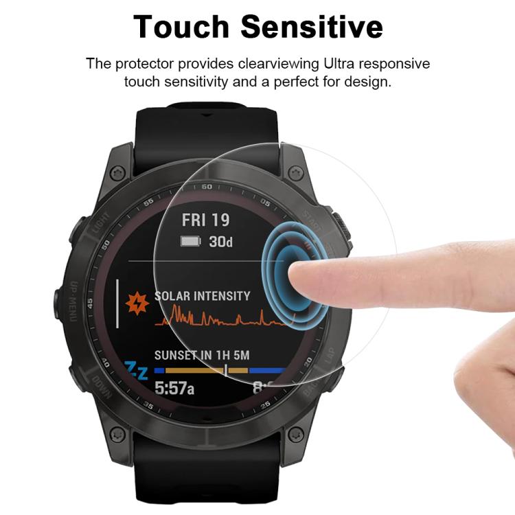 For Garmin Fenix 7X 5pcs xDfind Soft Hydrogel Film Full Cover Front Protector - free shipping - PMC TechLife - Order now!