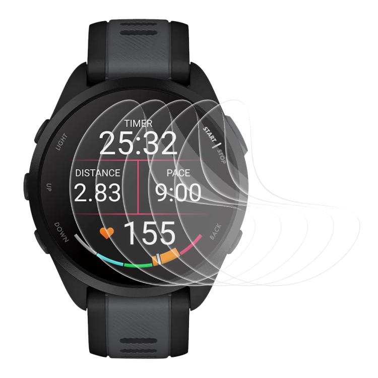 For Garmin Forerunner 165 5pcs xDfind Soft Hydrogel Film Full Cover Front Protector - free shipping - PMC TechLife - Order now!
