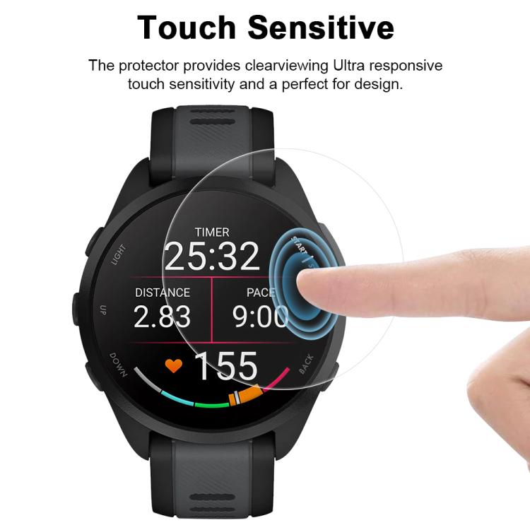 For Garmin Forerunner 165 5pcs xDfind Soft Hydrogel Film Full Cover Front Protector - free shipping - PMC TechLife - Order now!