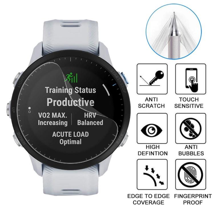 For Garmin Forerunner 955 5pcs xDfind Soft Hydrogel Film Full Cover Front Protector - free shipping - PMC TechLife - Order now!