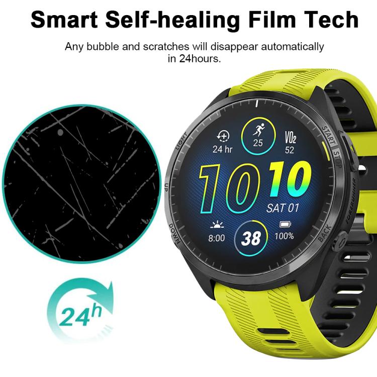 For Garmin Forerunner 965 5pcs xDfind Soft Hydrogel Film Full Cover Front Protector - free shipping - PMC TechLife - Order now!