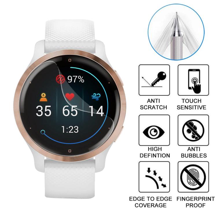 For Garmin Venu 2s 5pcs xDfind Soft Hydrogel Film Full Cover Front Protector - free shipping - PMC TechLife - Order now!