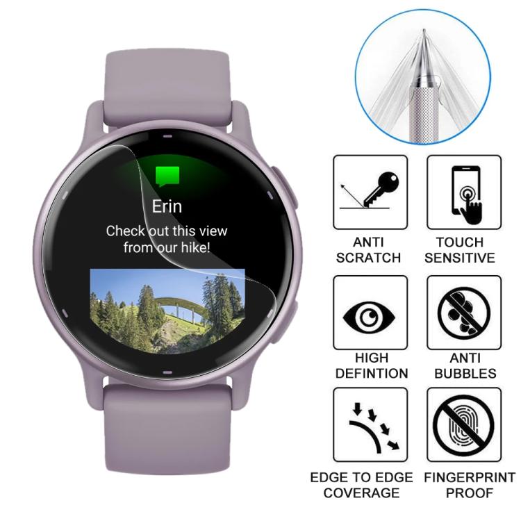 For Garmin Vivoactive 5 5pcs xDfind Soft Hydrogel Film Full Cover Front Protector - free shipping - PMC TechLife - Order now!