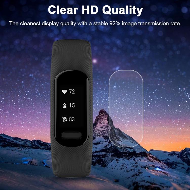 For Garmin vivosmart 5 5pcs xDfind Soft Hydrogel Film Full Cover Front Protector - free shipping - PMC TechLife - Order now!
