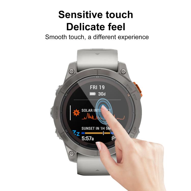 For Garmin Fenix 7 Pro 2pcs xDfind Curved 3D Composite Material Soft Film Screen Protector - free shipping - PMC TechLife - Order now!