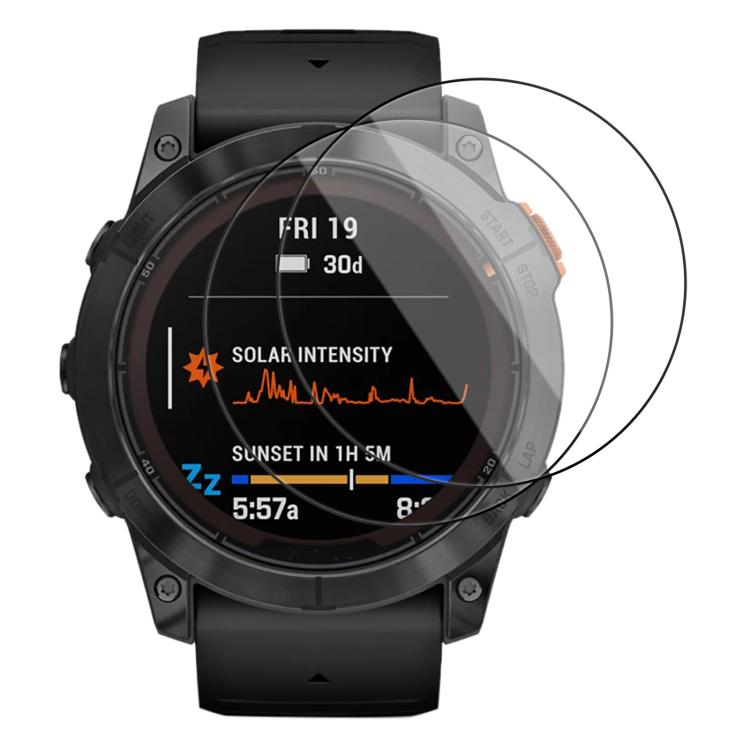 For Garmin Fenix 7X Pro 2pcs xDfind Curved 3D Composite Material Soft Film Screen Protector - free shipping - PMC TechLife - Order now!