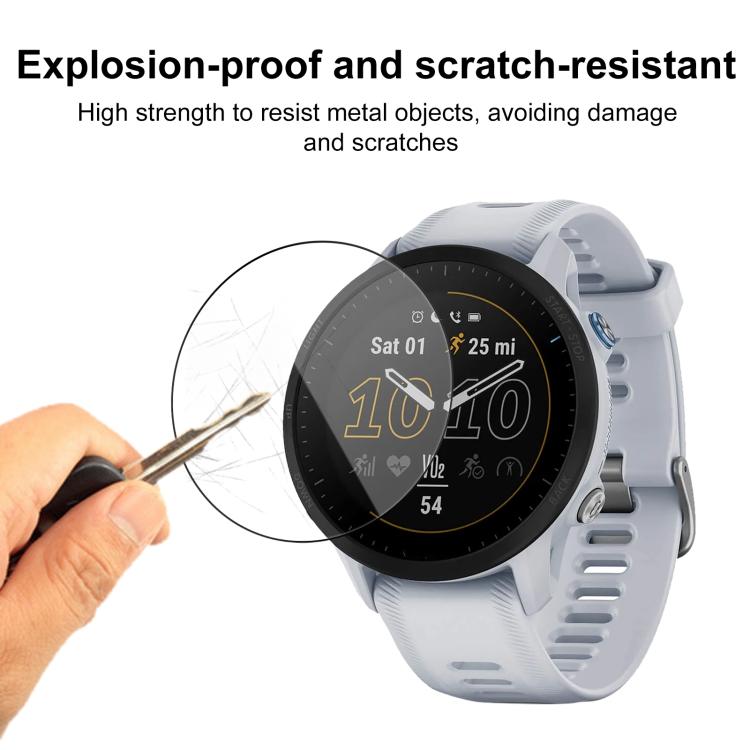 For Garmin Forerunner 955 2pcs xDfind Curved 3D Composite Material Soft Film Screen Protector - free shipping - PMC TechLife - Order now!