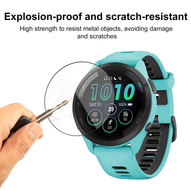 For Garmin Forerunner 265 44mm 2pcs xDfind Curved 3D Composite Material Soft Film Screen Protector - free shipping - PMC TechLife - Order now!