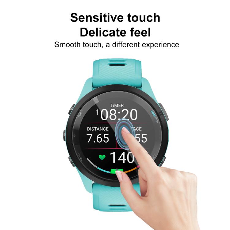 For Garmin Forerunner 265 44mm 2pcs xDfind Curved 3D Composite Material Soft Film Screen Protector - free shipping - PMC TechLife - Order now!