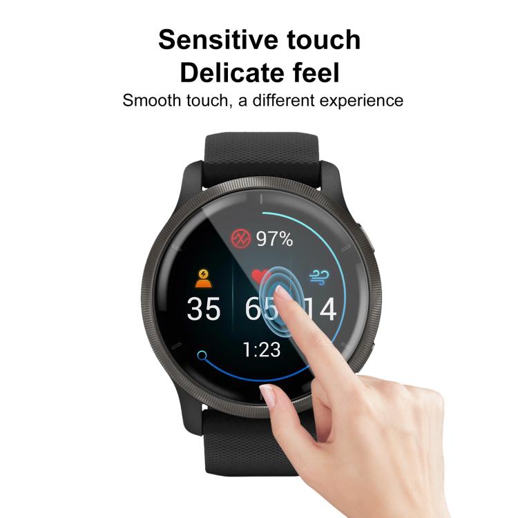 For Garmin Venu 2 2pcs xDfind Curved 3D Composite Material Soft Film Screen Protector - free shipping - PMC TechLife - Order now!